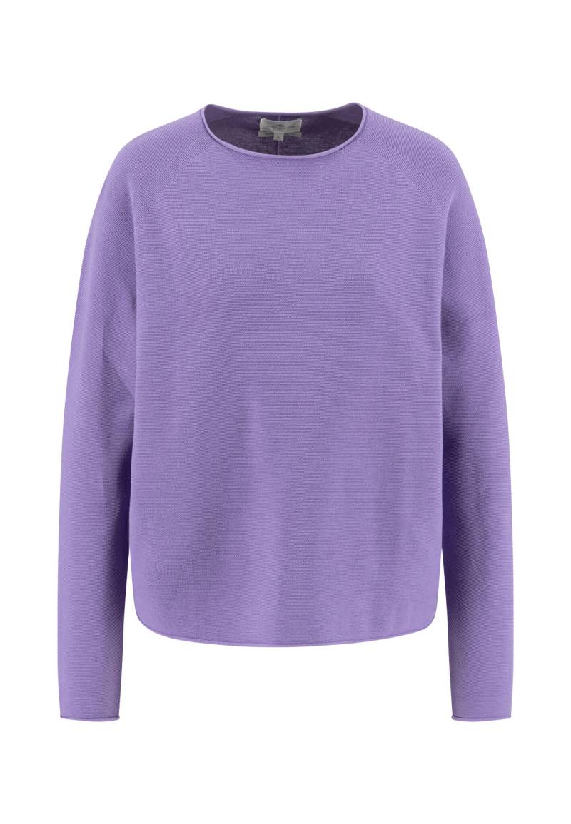 FYNCH-HATTON - PULLOVER O-NECK FINE COTTON wisteria lilac - Gr. - S von FYNCH-HATTON