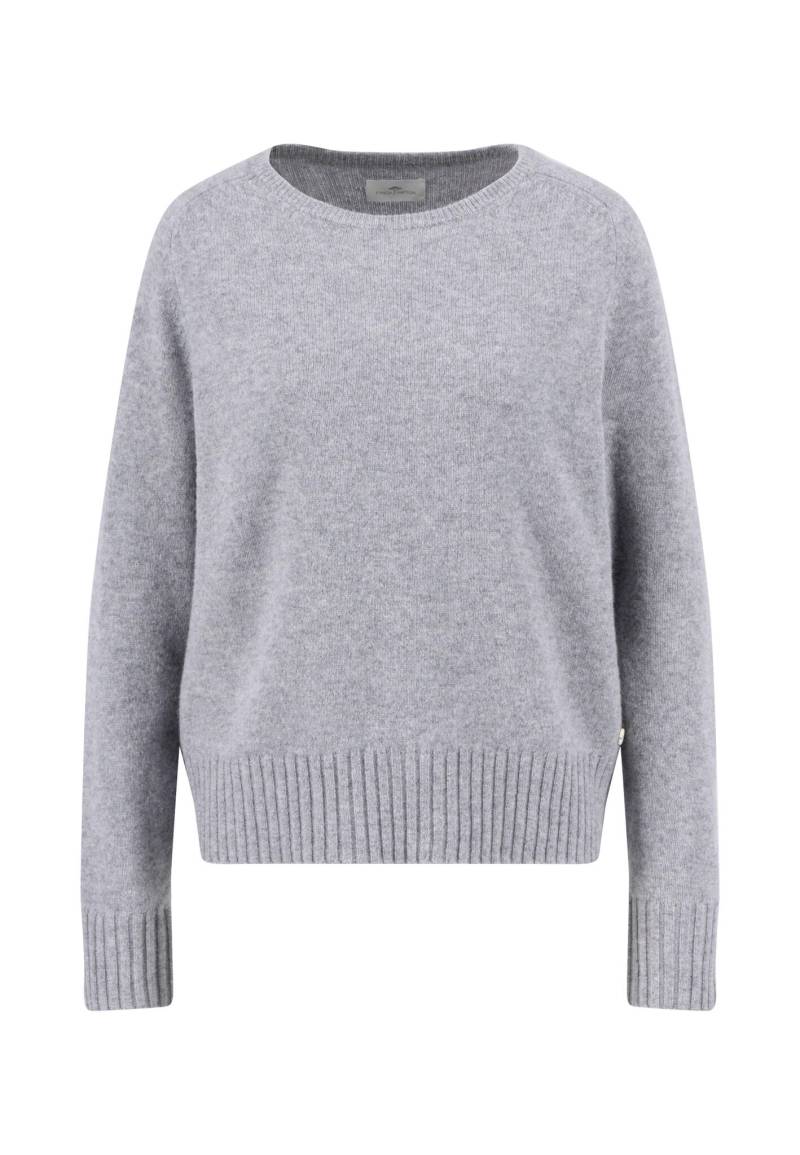 FYNCH-HATTON - PULLOVER O-NECK MERINOWOOL *RWS alloy grey - Gr. - M von FYNCH-HATTON