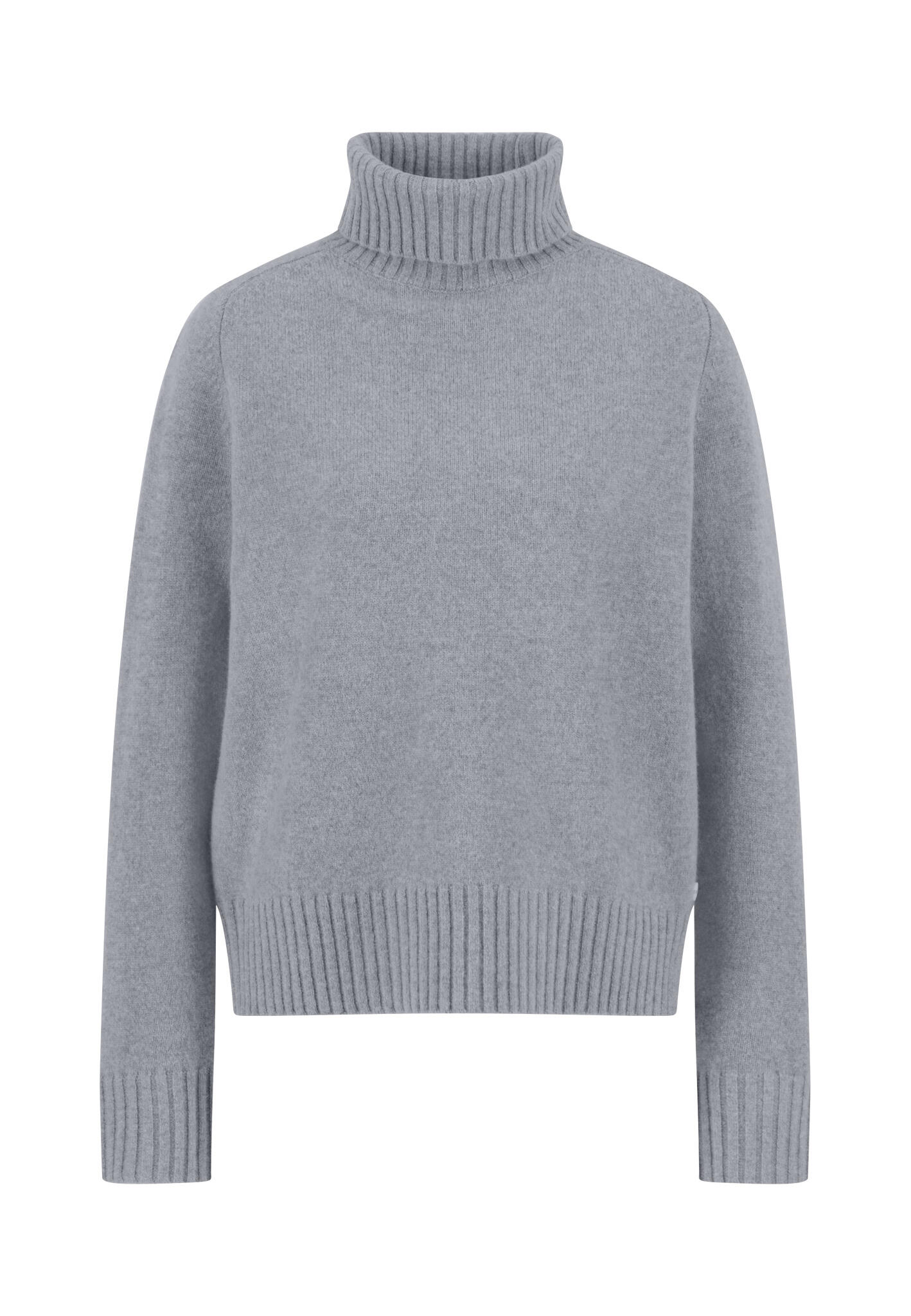 FYNCH-HATTON - PULLOVER ROLLNECK MERINOWOOL *RWS alloy grey - Gr. - M von FYNCH-HATTON