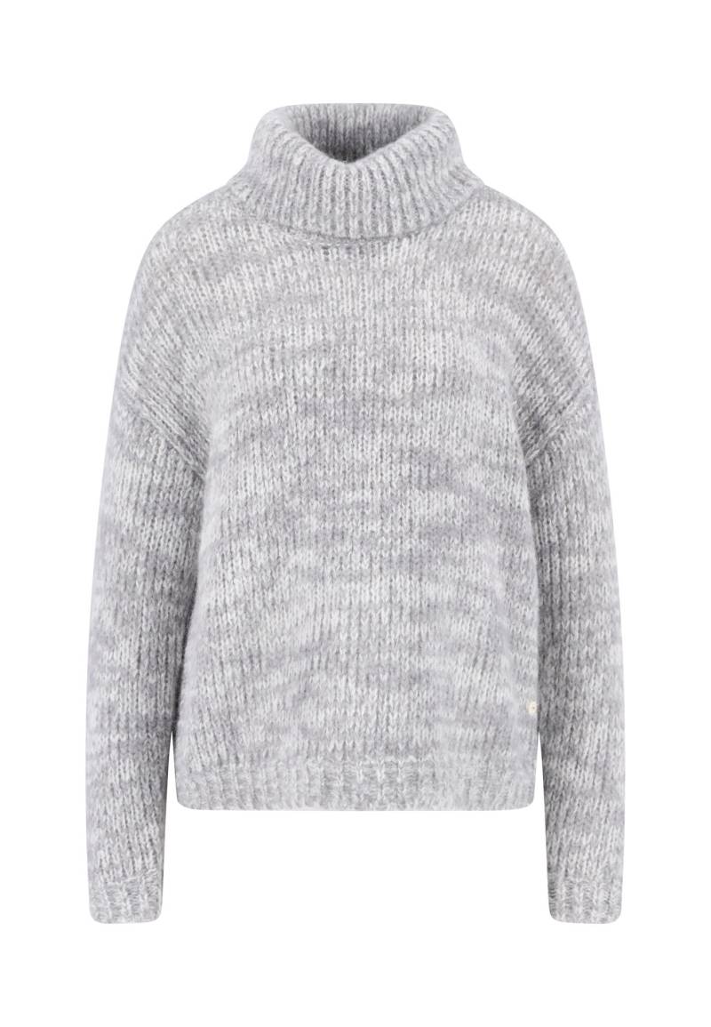 FYNCH-HATTON - PULLOVER ROLLNECK TWO TONE *RWS alloy grey - Gr. - M von FYNCH-HATTON