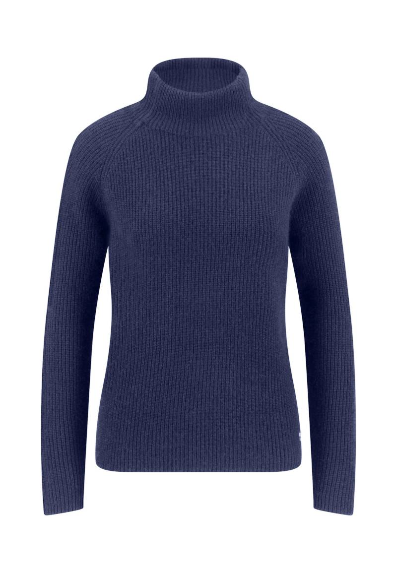 FYNCH-HATTON - PULLOVER TURTLENECK RIB CASHMERE aura blue - Gr. - L von FYNCH-HATTON