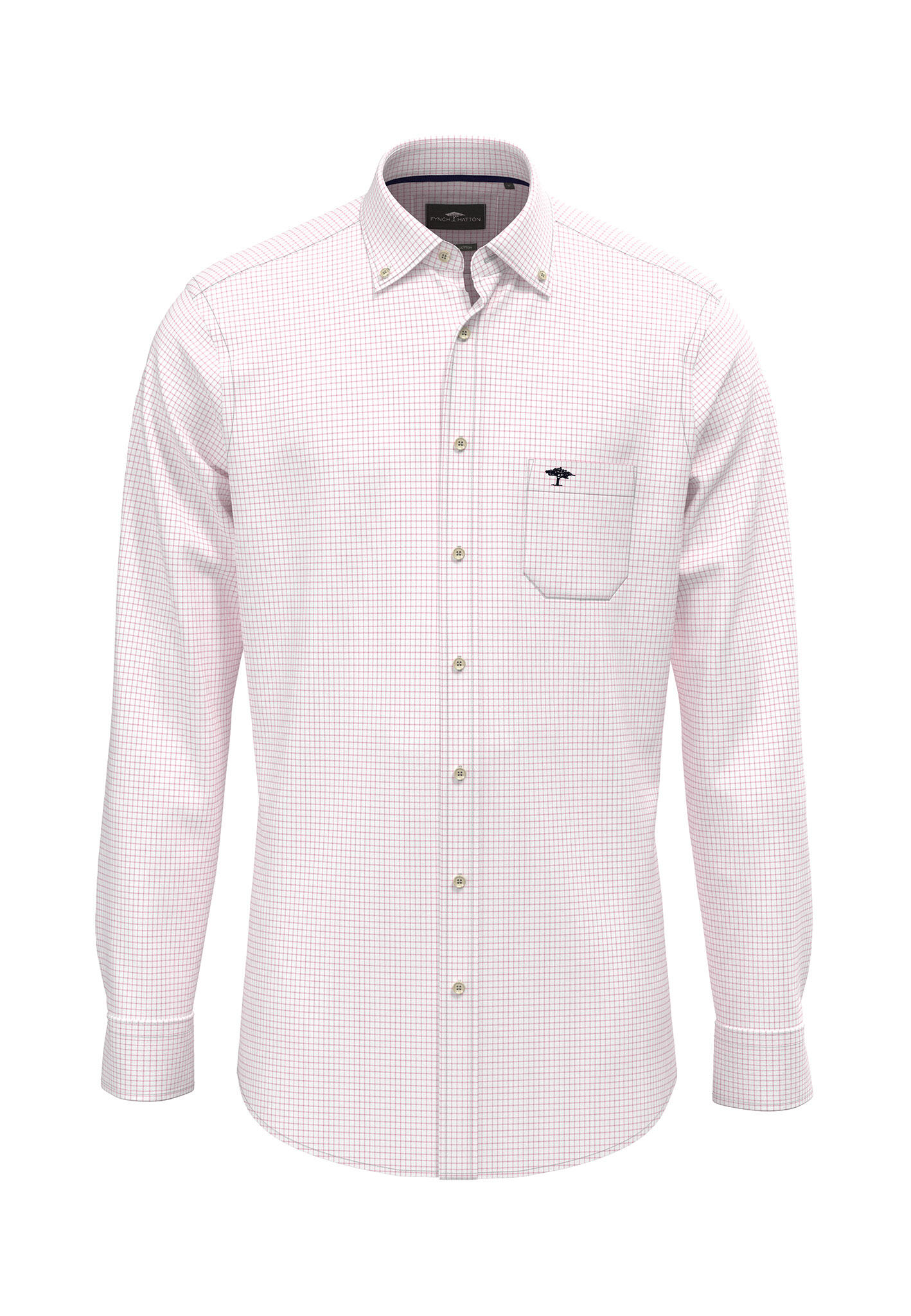 FYNCH-HATTON - Peony Oxford Mix, B.D., 1/1 white - Gr. - XL von FYNCH-HATTON