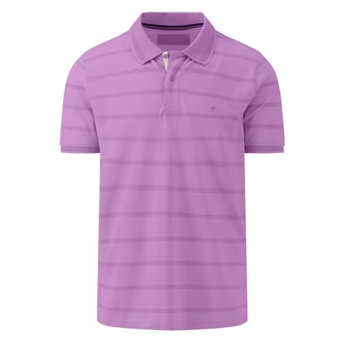FYNCH-HATTON Two-Tone Poloshirt Dusty Lavender/M von FYNCH-HATTON
