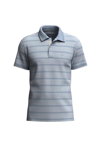 FYNCH-HATTON Two-Tone Poloshirt Summer Breeze/XXL von FYNCH-HATTON