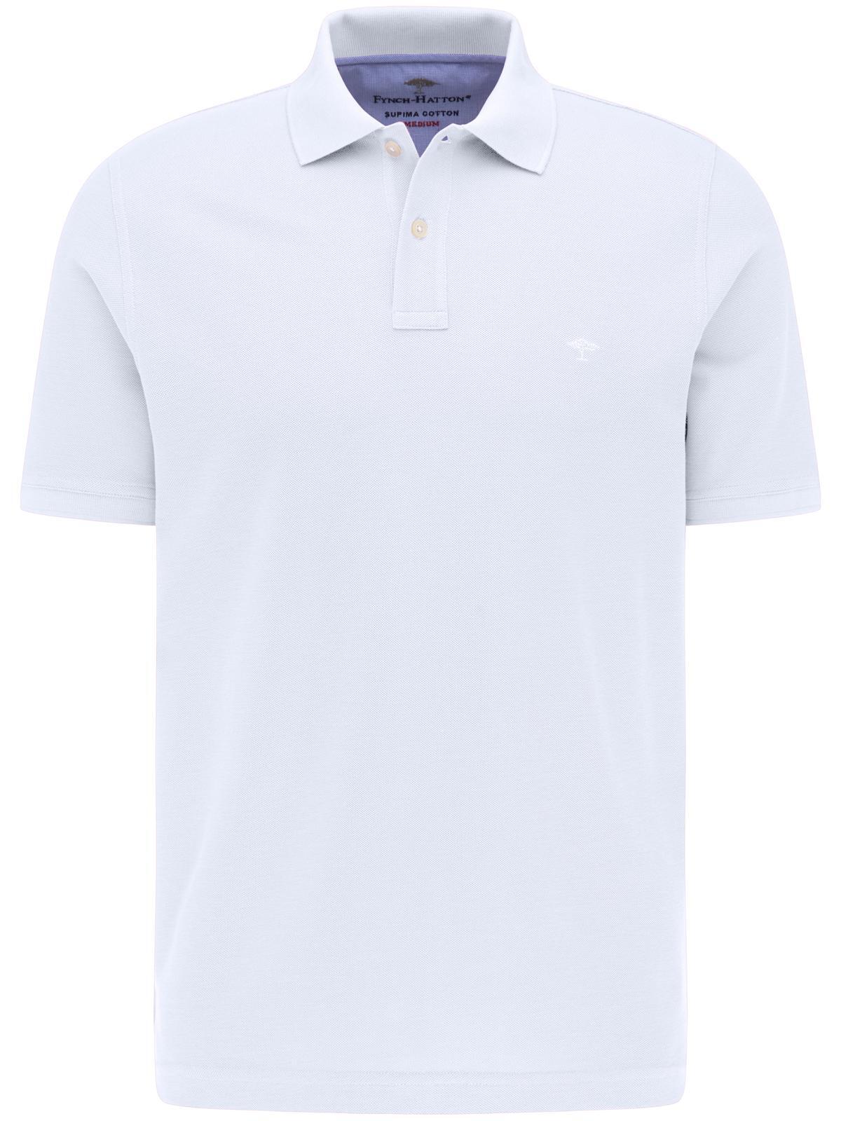 FYNCH-HATTON - Polo, Basic white - Gr. - M von FYNCH-HATTON
