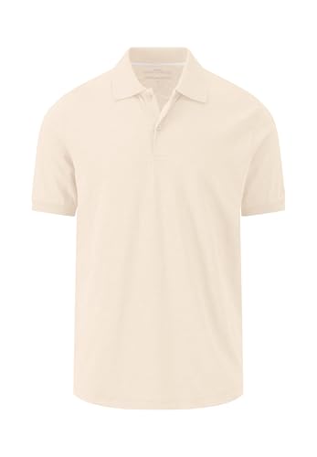 FYNCH-HATTON Poloshirt aus Baumwolle mit Logo-Detail Offwhite/XXL von FYNCH-HATTON