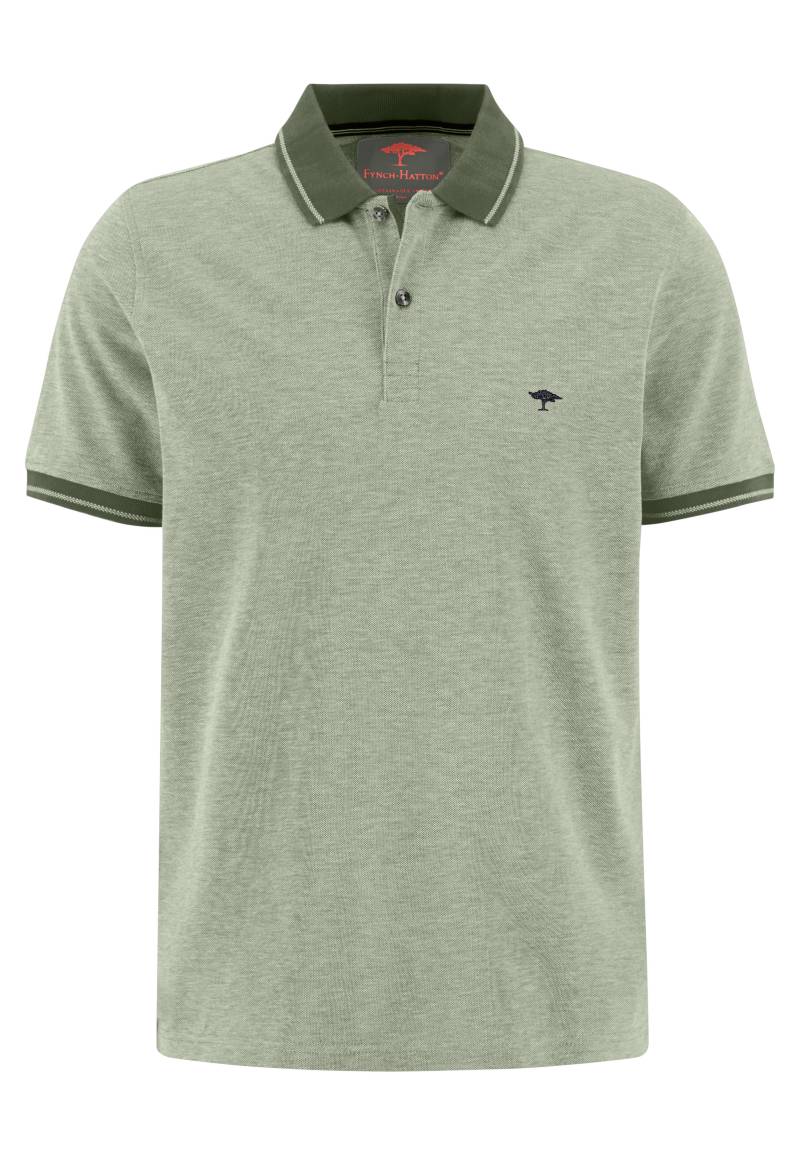 FYNCH-HATTON - Polo, Two-Tone dusty olive - Gr. - 3XL von FYNCH-HATTON