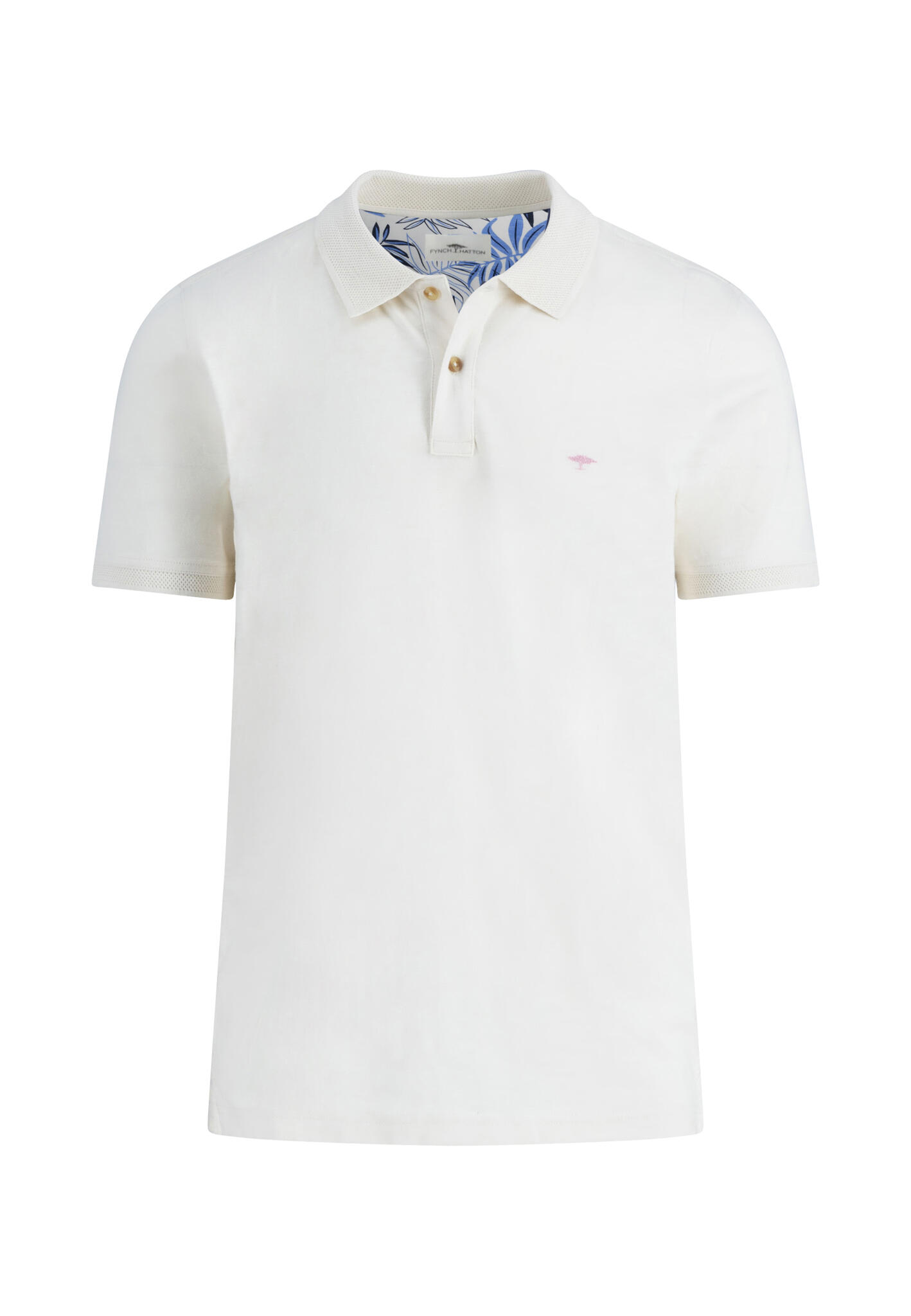 FYNCH-HATTON - Polo, slub new offwhite - Gr. - 3XL von FYNCH-HATTON