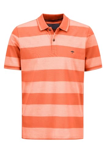 FYNCH-HATTON Polo 13031514 - Polo-Shirt mit Blockstreifen Tangerine XL von FYNCH-HATTON