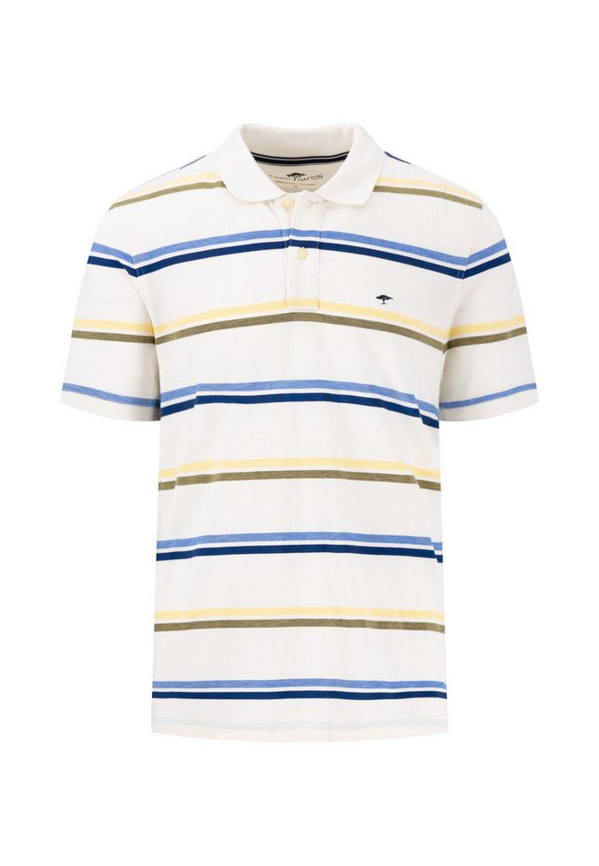 FYNCH-HATTON Poloshirt - Premium Cotton Multi Striped Poloshirt kurzarm von Fynch-Hatton von FYNCH-HATTON