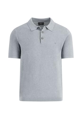 FYNCH-HATTON Poloshirt aus Baumwolle Air Cotton Light Grey/XXL von FYNCH-HATTON