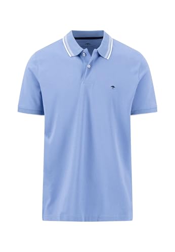 FYNCH-HATTON Poloshirt aus Baumwolle mit Logo Detail Crystal Blue/M von FYNCH-HATTON