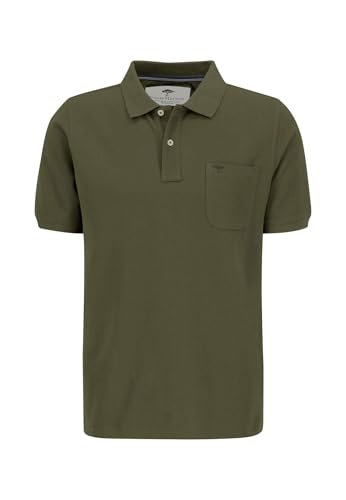 FYNCH-HATTON Poloshirt aus Baumwolle mit Logo Detail Dark Khaki/XXL von FYNCH-HATTON
