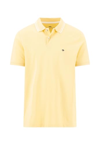 FYNCH-HATTON Poloshirt aus Baumwolle mit Logo Detail Pale Yellow/XL von FYNCH-HATTON