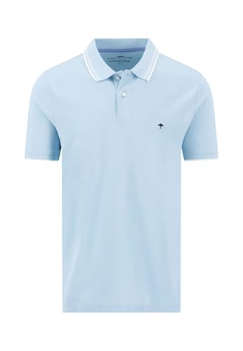 FYNCH-HATTON Poloshirt aus Baumwolle mit Logo Detail Splashy Ocean / 3XL von FYNCH-HATTON