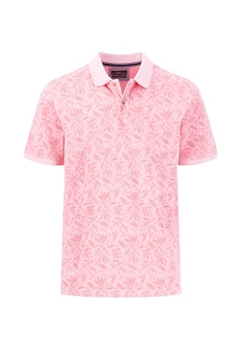 FYNCH-HATTON Poloshirt aus Baumwolle mit botanischem Alloverprint Peony/XXL von FYNCH-HATTON