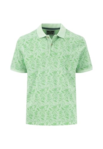 FYNCH-HATTON Poloshirt aus Baumwolle mit botanischem Alloverprint Turf Green/XL FYNCH-HATTON Poloshirt aus Baumwolle mit botanischem Alloverprint Turf Green/XL von FYNCH-HATTON