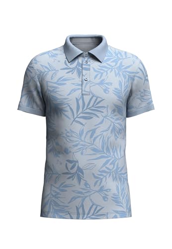 FYNCH-HATTON Poloshirt aus Baumwolle mit botanischem Print Summer Breeze/M von FYNCH-HATTON