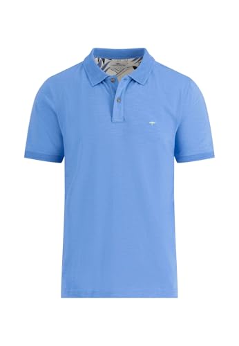FYNCH-HATTON Poloshirt aus Baumwolle mit farbigem Logo Detail Crystal Blue/XL von FYNCH-HATTON