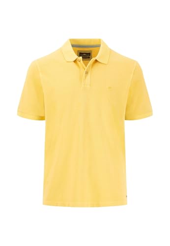 FYNCH-HATTON Poloshirt in sommerlichen Unifarben Vivid Yellow / 3XL von FYNCH-HATTON