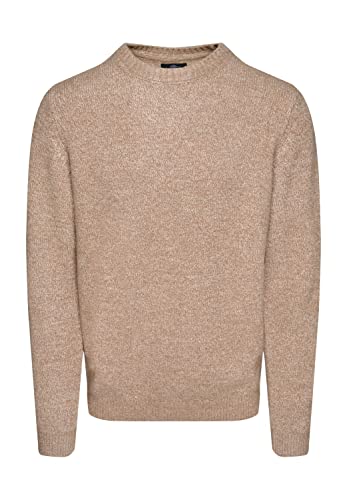 FYNCH-HATTON Pullover 1210708 - Strick-Pullover aus Multicolour-Garn Camel XL von FYNCH-HATTON