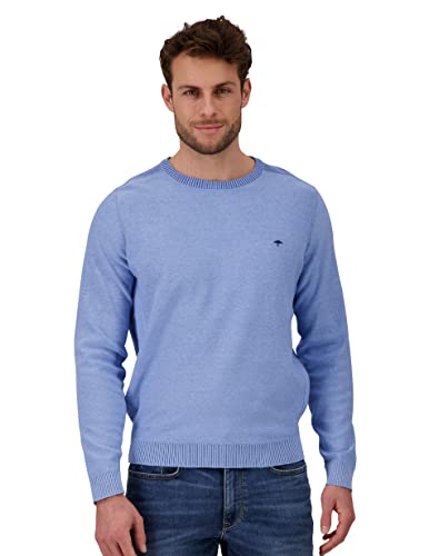 FYNCH-HATTON Pullover 1303607 - Casual-Fit Pullover mit Rundhalsausschnitt Light Sky XXL von FYNCH-HATTON