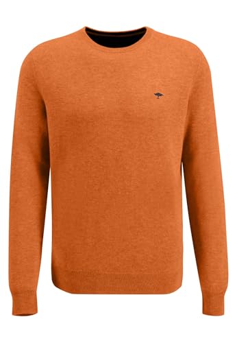 FYNCH-HATTON Pullover 1314800 - O-Neck Pullover aus Merino-Kaschmir Burnt orange 3XL von FYNCH-HATTON