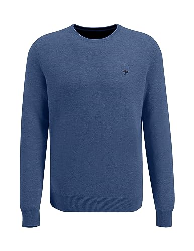 FYNCH-HATTON Pullover 1314800 - O-Neck Pullover aus Merino-Kaschmir Wave XL von FYNCH-HATTON