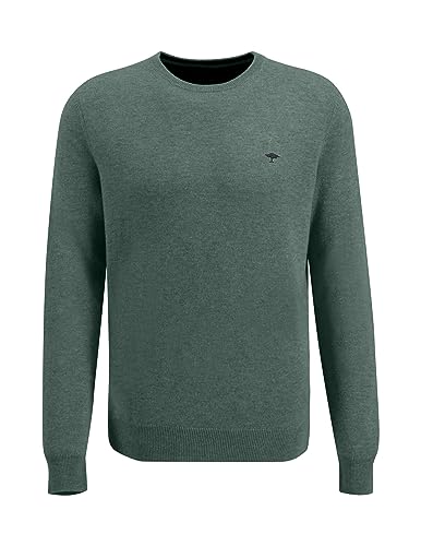 FYNCH-HATTON Pullover 1314800 - O-Neck Pullover aus Merino-Kaschmir sage Green L von FYNCH-HATTON