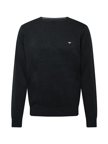 FYNCH-HATTON Herren Pullover anthrazit/weiß L von FYNCH-HATTON