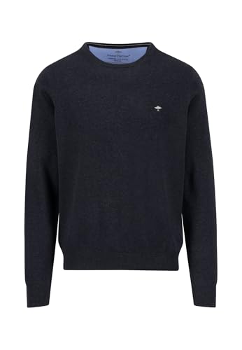 FYNCH-HATTON Feinstrickpullover mit Rundhalsausschnitt Charcoal/M von FYNCH-HATTON