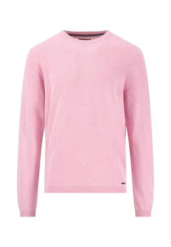 FYNCH-HATTON Pullover aus Baumwolle mit Rundhalsausschnitt - AIR Cotton Peony/XL von FYNCH-HATTON