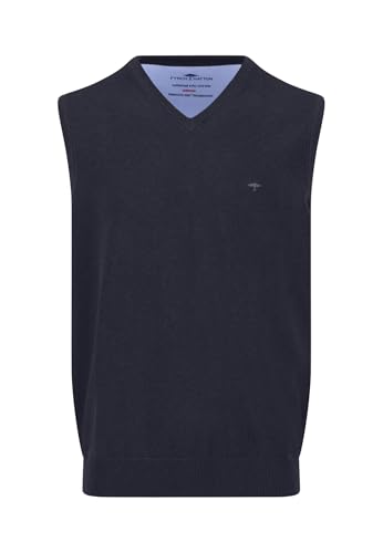 FYNCH-HATTON Pullunder aus Baumwolle mit V-Ausschnitt Navy/XXL FYNCH-HATTON Pullunder aus Baumwolle mit V-Ausschnitt Navy/XXL von FYNCH-HATTON