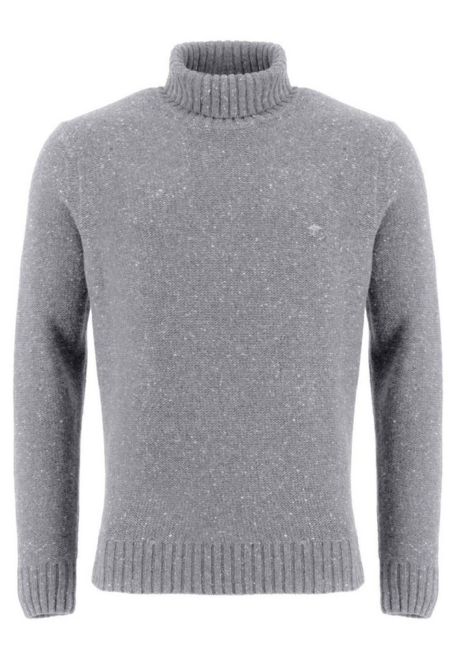 FYNCH-HATTON Rollkragenpullover Fynch Hatton Herren Rollkragen Pullover meliert grau von FYNCH-HATTON