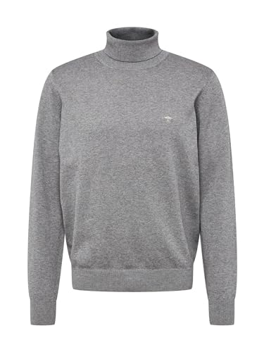 FYNCH-HATTON Herren Pullover grau/weiß XL von FYNCH-HATTON