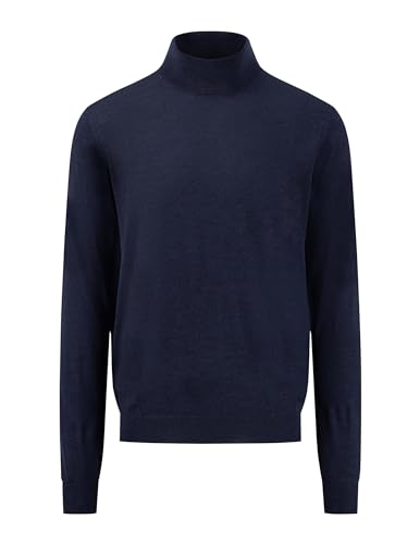 FYNCH-HATTON Rollneck 1309716 - Strickpullover aus Merinowolle Navy M von FYNCH-HATTON