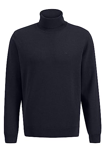 FYNCH-HATTON Rollneck 1314217 - Rollkragen-Pullover aus feiner Baumwolle Navy XXL von FYNCH-HATTON