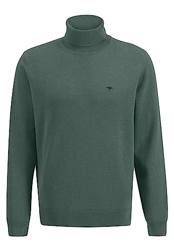 FYNCH-HATTON Rollneck 1314217 - Rollkragen-Pullover aus feiner Baumwolle sage Green XXL von FYNCH-HATTON