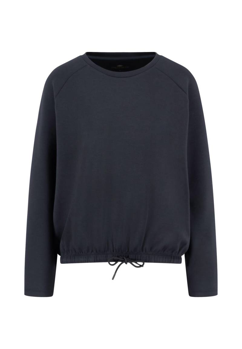 FYNCH-HATTON - SWEATSHIRT ROUND-NECK SOFT black - Gr. - S von FYNCH-HATTON