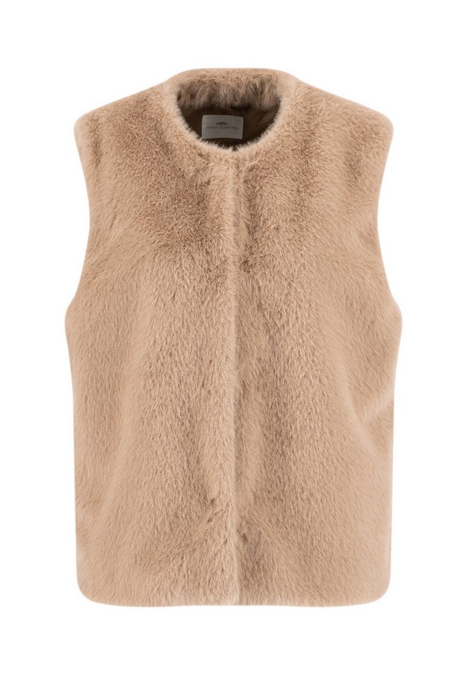 FYNCH-HATTON Shirtweste Weste Easy Fake Fur - Modern Fit von FYNCH-HATTON
