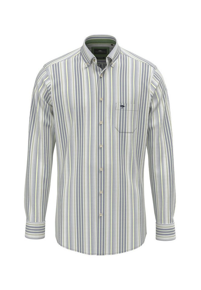 FYNCH-HATTON Streifenhemd Washed Oxford Stripe mit Button-Down-Kragen von FYNCH-HATTON