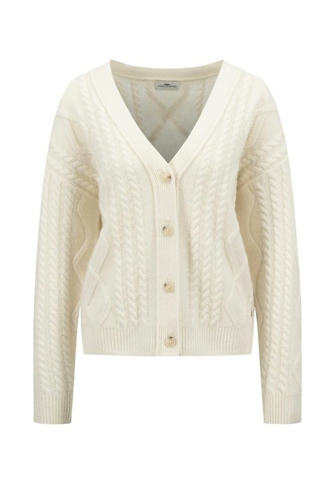 FYNCH-HATTON Strickjacke CARDIGAN CABLE SOFTWOOL*RWS von FYNCH-HATTON