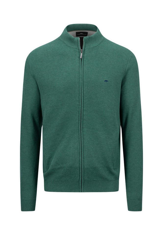 FYNCH-HATTON Strickjacke Baumwollcardigan mit Reißverschluss - Regular Fit von FYNCH-HATTON