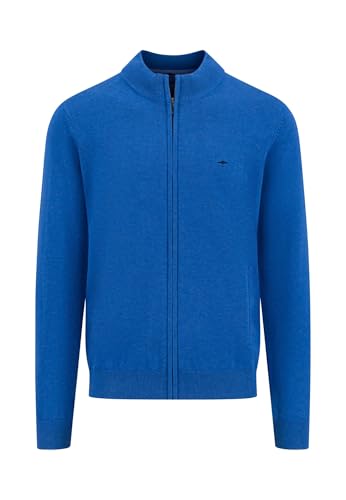 FYNCH-HATTON Strickjacke aus Baumwolle mit Stehkragen Strong Blue/M von FYNCH-HATTON