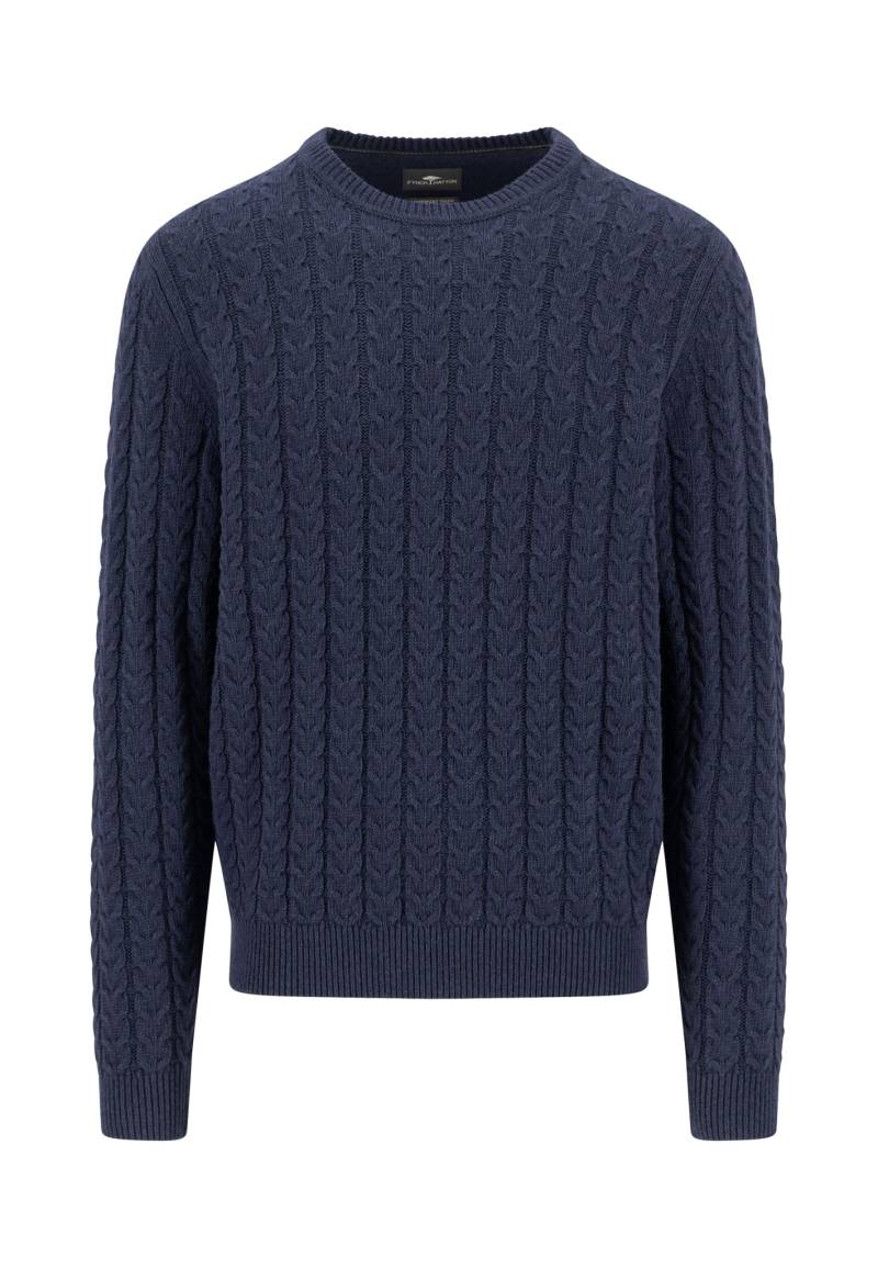 FYNCH-HATTON Strickpullover, mit Zopfmuster und Wolle von FYNCH-HATTON