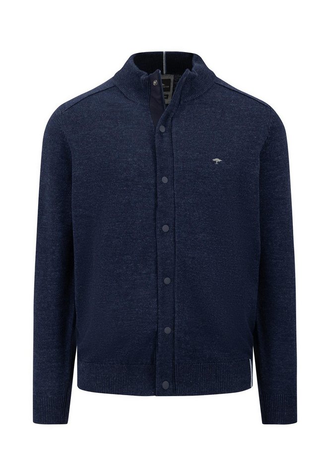 FYNCH-HATTON Strickpullover Cardigan, Cotton Wool navy von FYNCH-HATTON