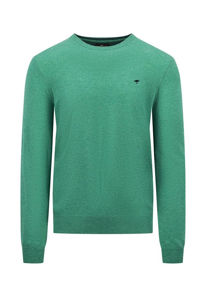 FYNCH-HATTON Strickpullover Fynch-Hatton Herren Pullover Wolle - grass green (1-tlg) von FYNCH-HATTON