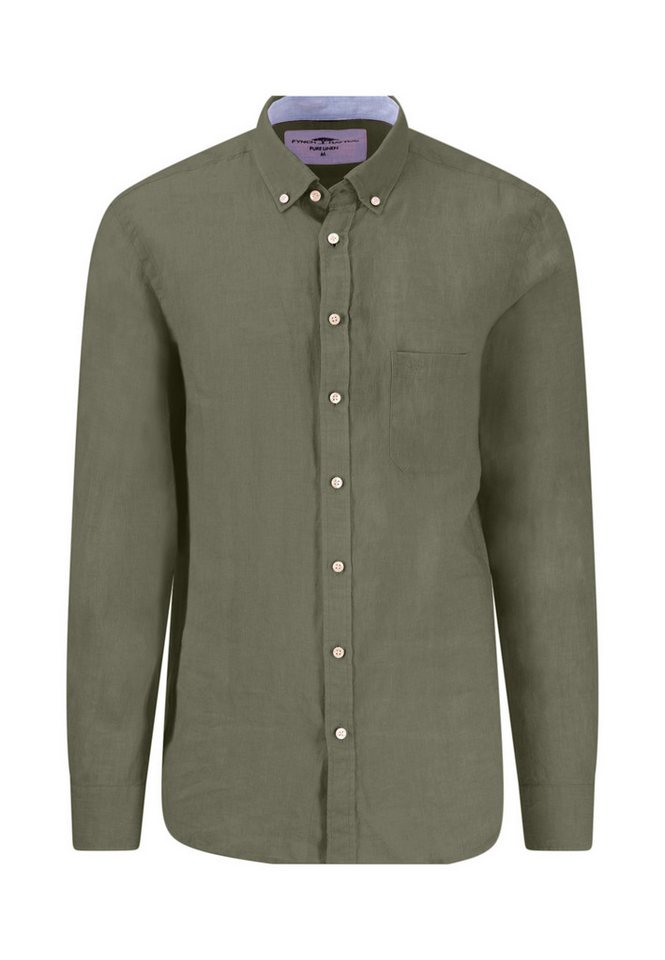 FYNCH-HATTON Leinenhemd Hemd aus Leinen mit Button-Down-Kragen von FYNCH-HATTON