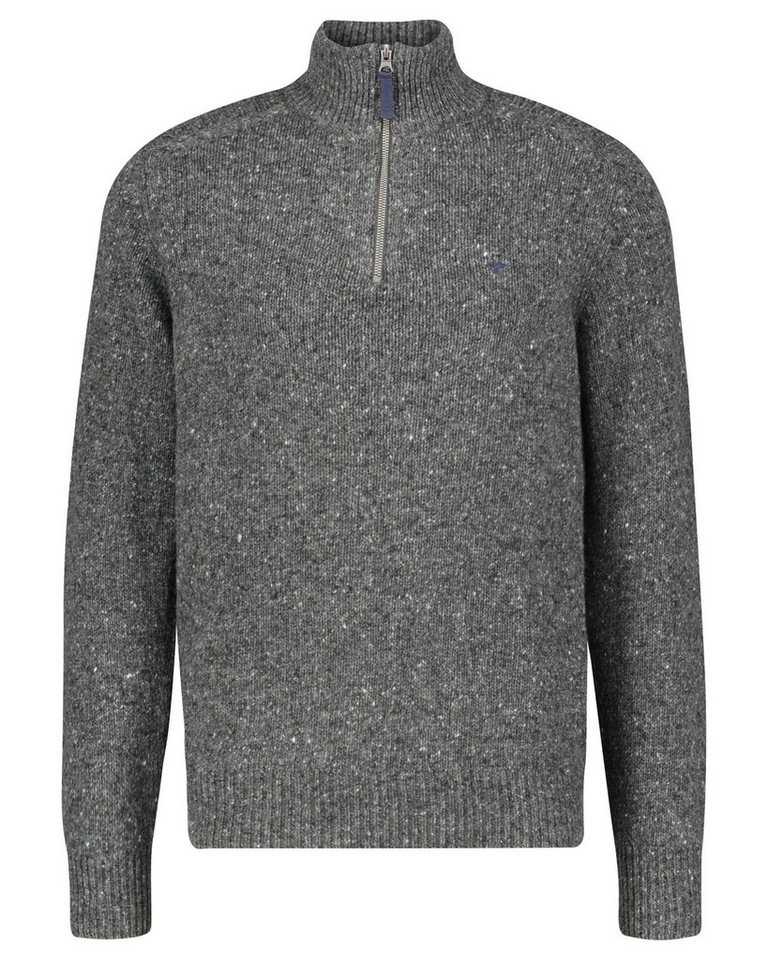 FYNCH-HATTON Strickpullover Herren Strickpullover mit Troyer-Kragen DONEGAL (1-tlg) von FYNCH-HATTON