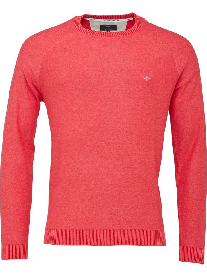 FYNCH-HATTON Strickpullover O-Neck, Plated von FYNCH-HATTON